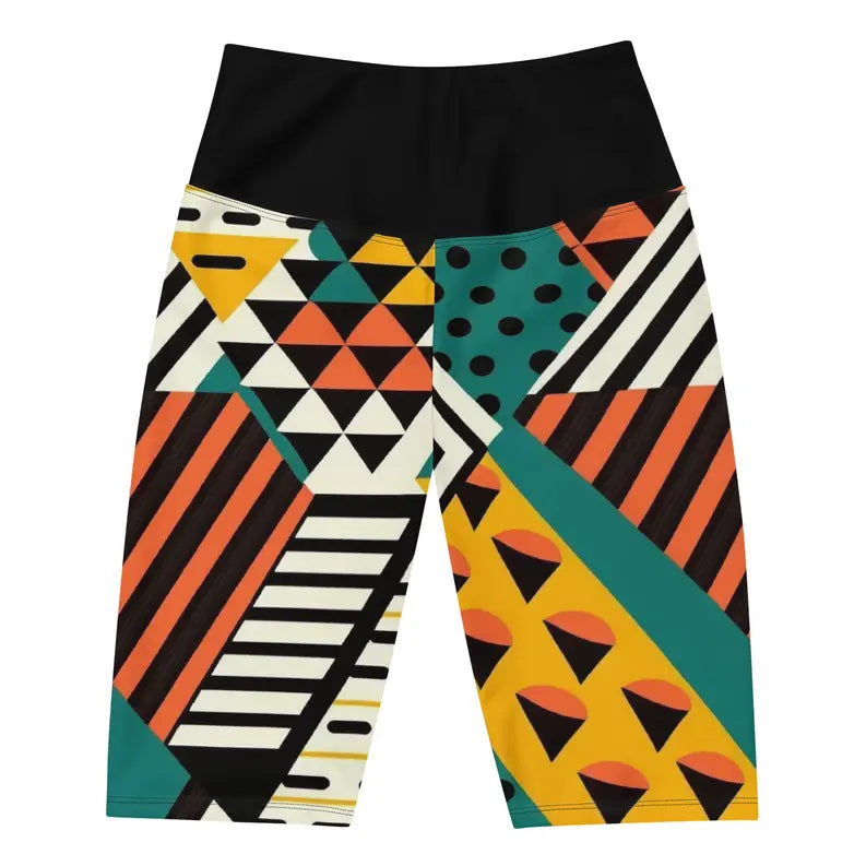 Leopard Print Activewear Biker Shorts Adirelounge