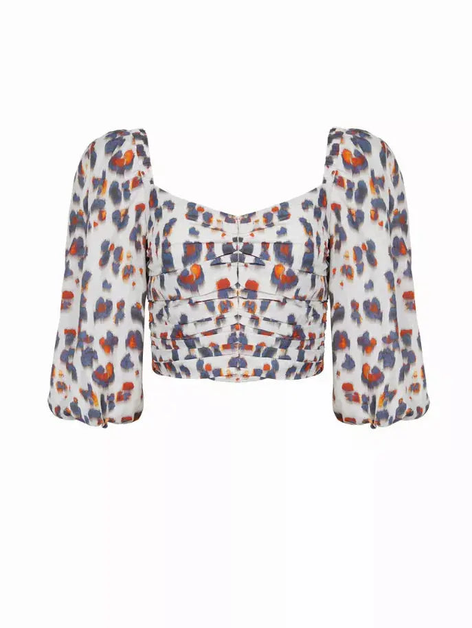Leopard Print Top Nocturne