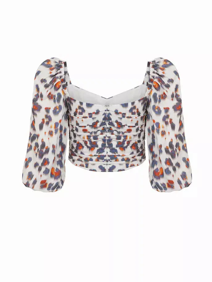 Leopard Print Top Nocturne