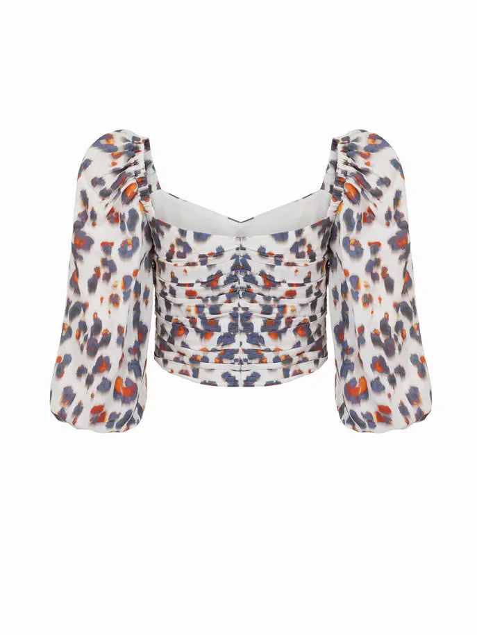 Leopard Print Top Nocturne