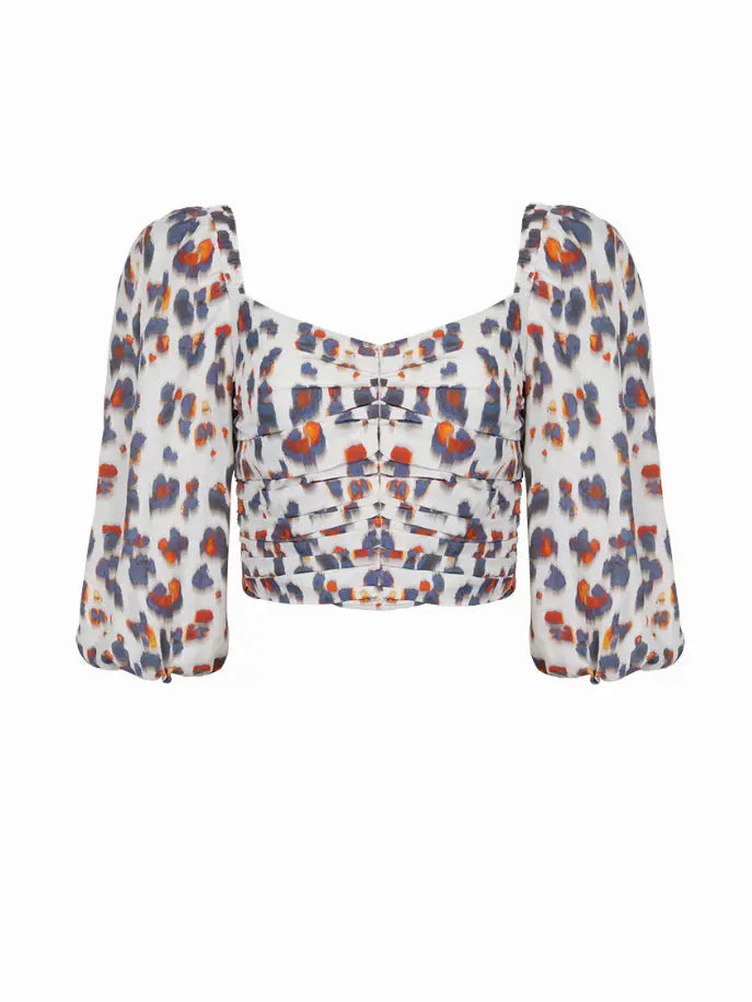 Leopard Print Top Nocturne