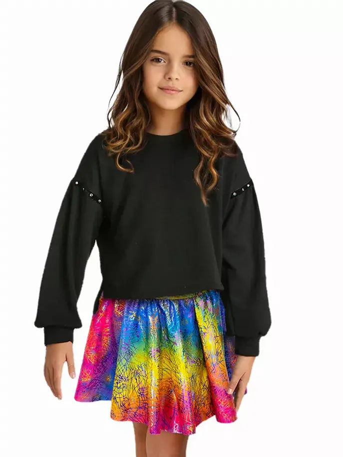 Leopard Pullover Little Mass
