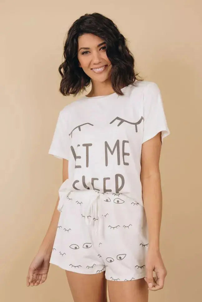 Let Me Sleep Pajama/Loungewear Set Stay Warm in Style