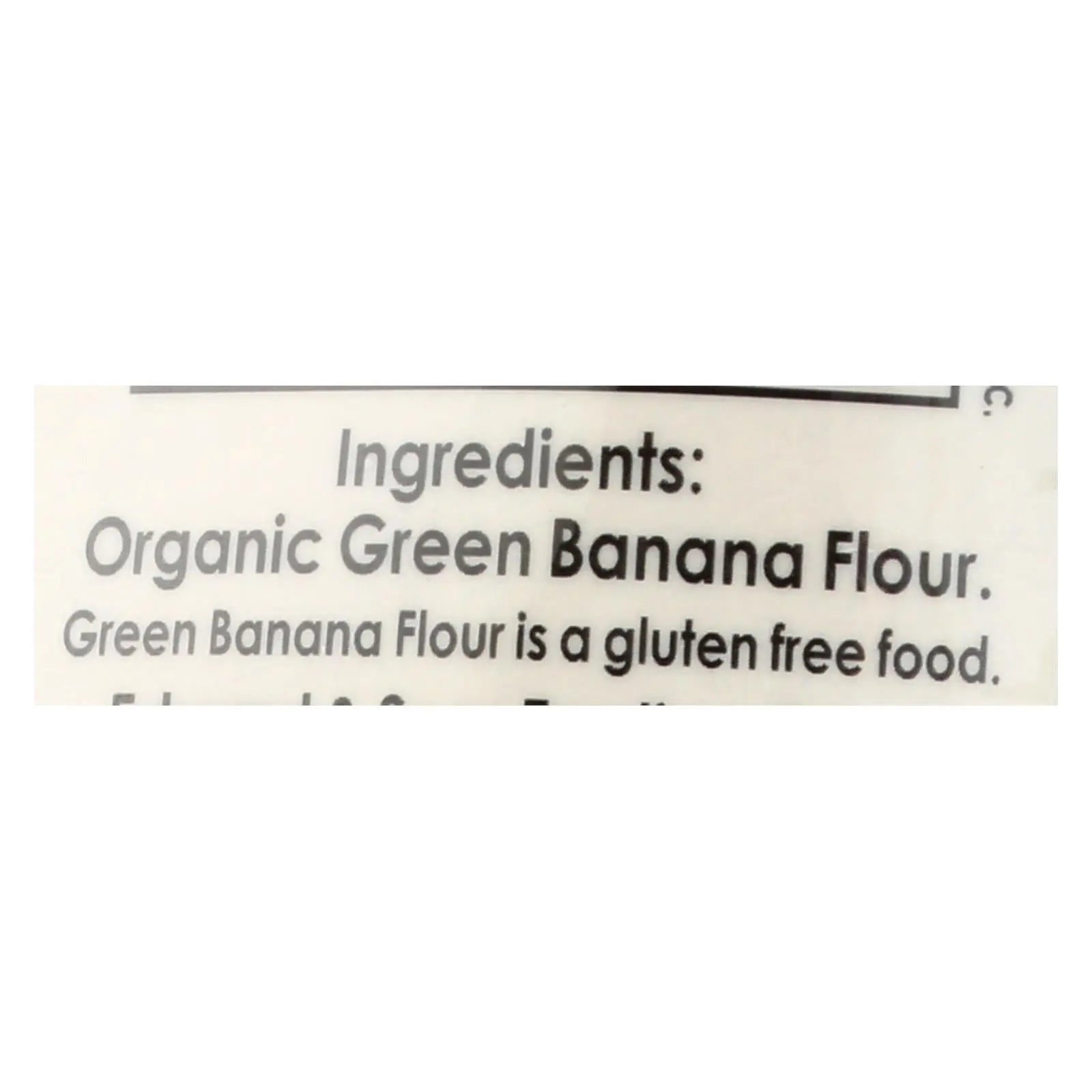 Let's Do Organic Organic Flour - Green Banana - Case Of 6 - 14 Oz Let's Do Organic