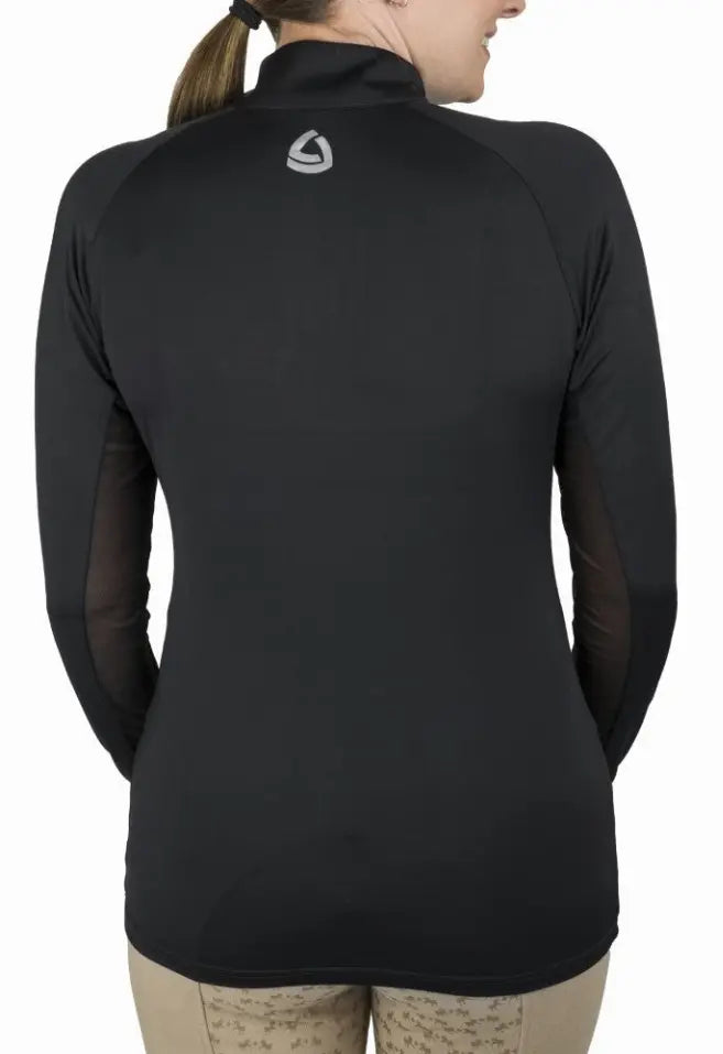 Lettia Women Quarter-Zip Neck UPF 50+ Sun Shirt JPC Equestrian