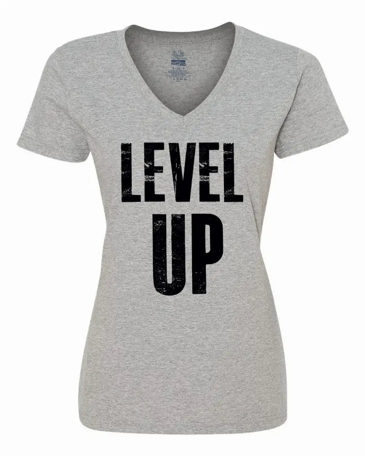 Level Up ladies Shirt Large Bad Baby Inc
