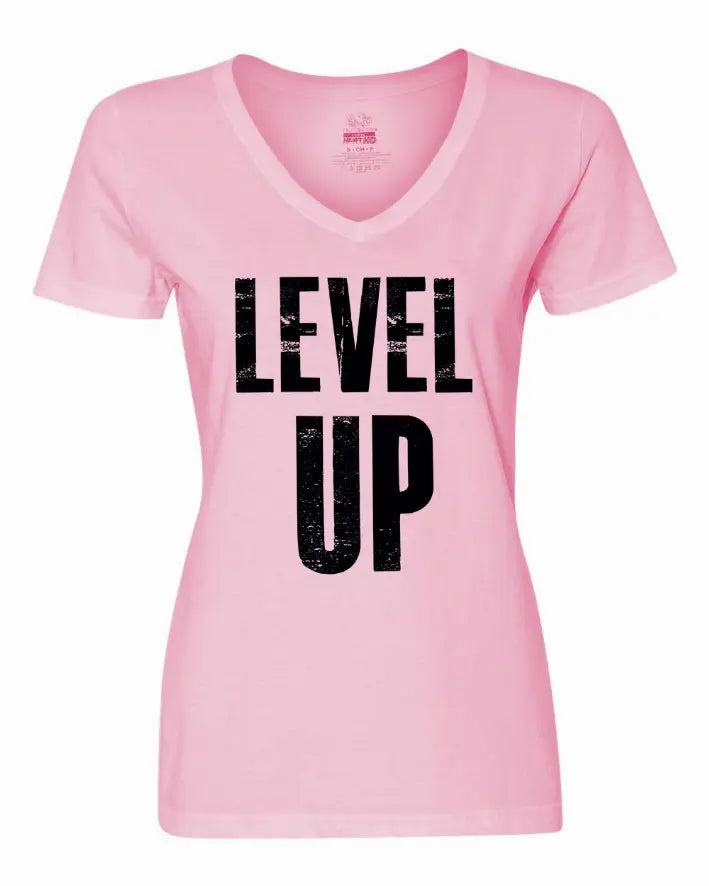 Level Up ladies Shirt Small Bad Baby Inc