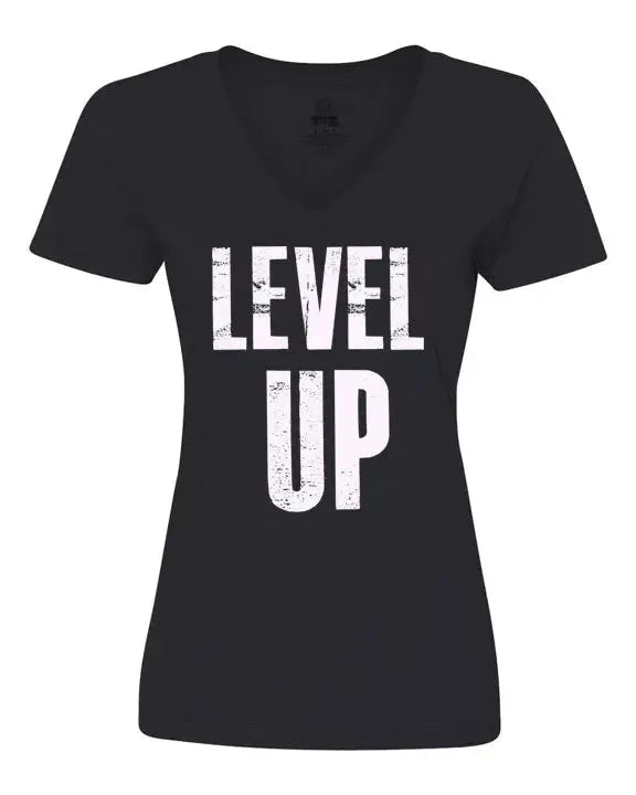 Level Up ladies Shirt XLarge Bad Baby Inc