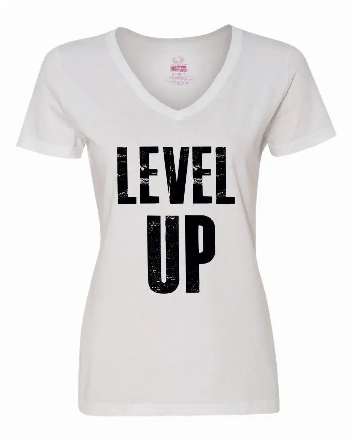 Level Up ladies Shirt XLarge Bad Baby Inc