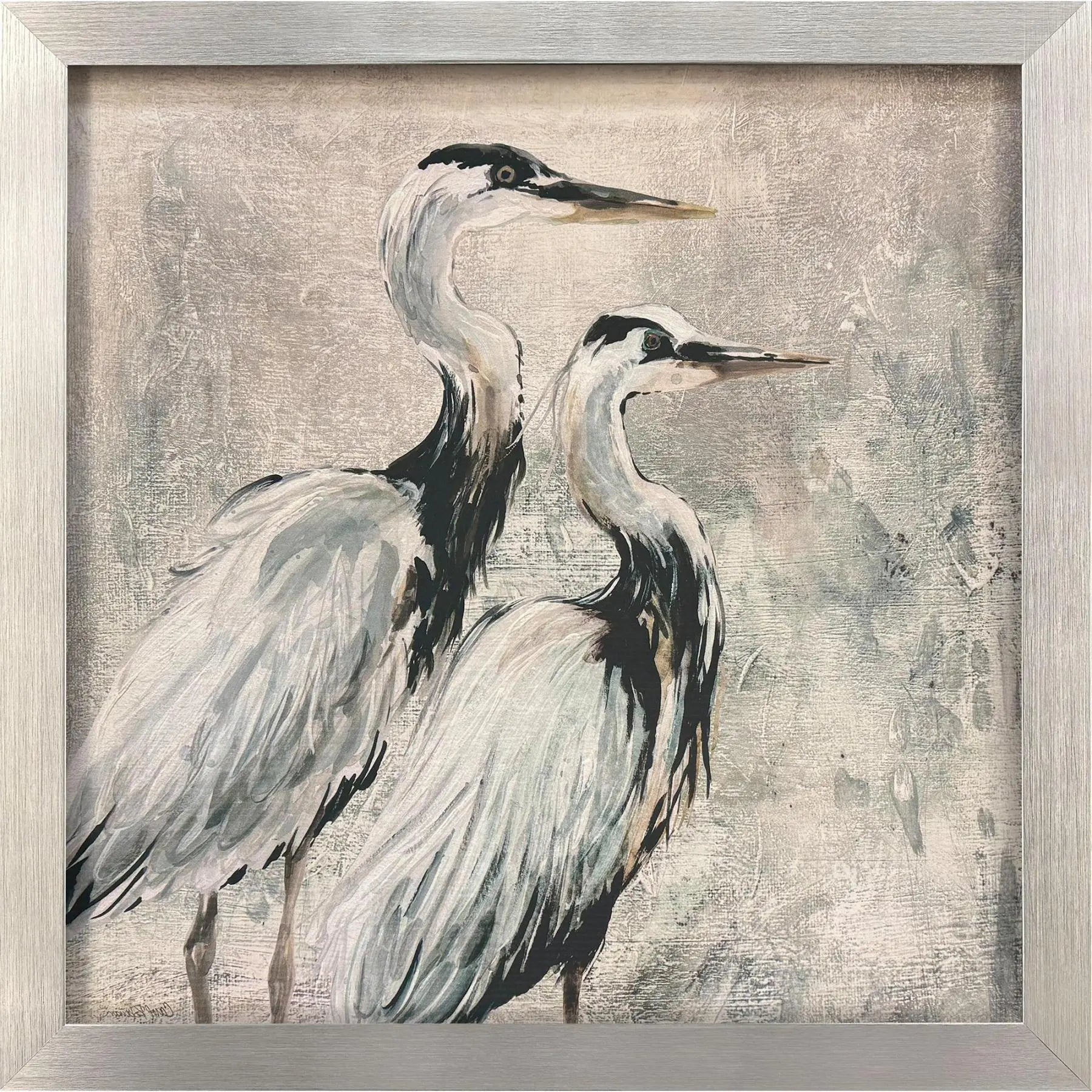 Life Mates Silver Framed Wall Art Homeroots Home Decor