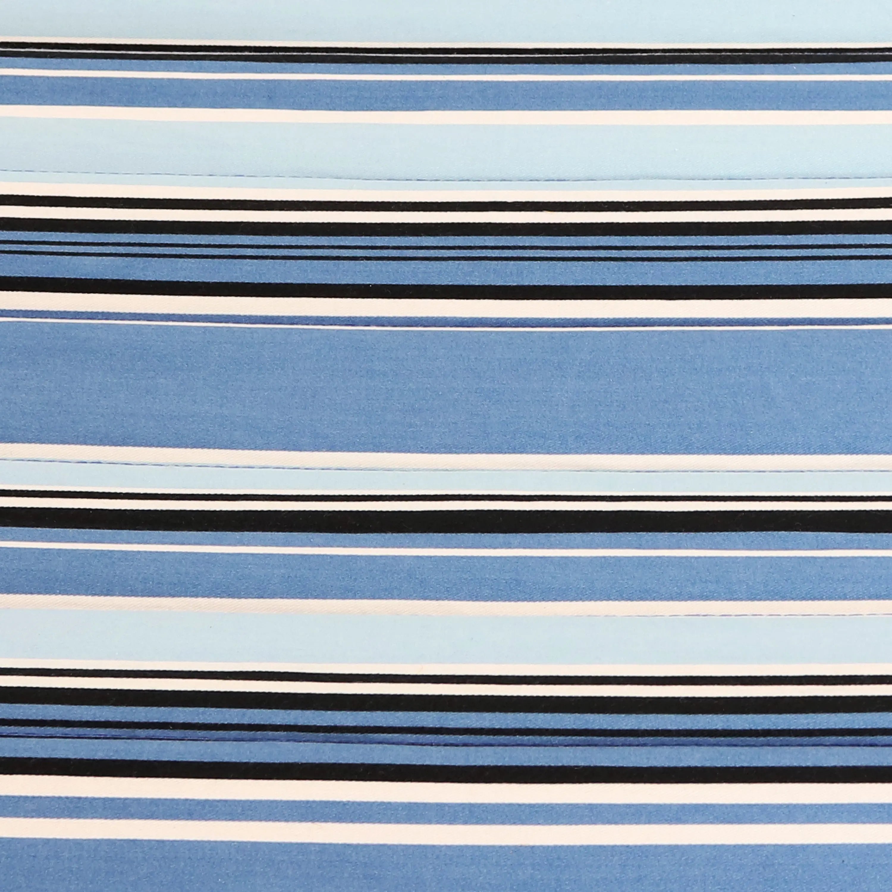 Light Blue And Dark Blue Striped Double Hammock Homeroots Outdoor