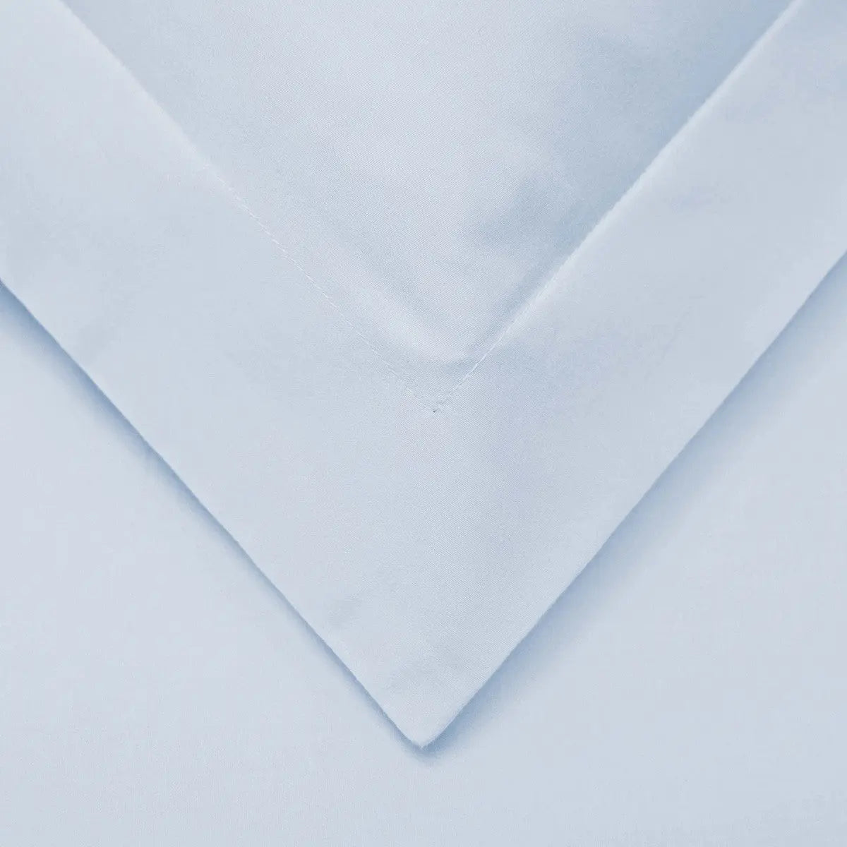 Light Blue Queen Cotton Blend 1000 Thread Count Washable Duvet Cover Set Homeroots Bed & Bath