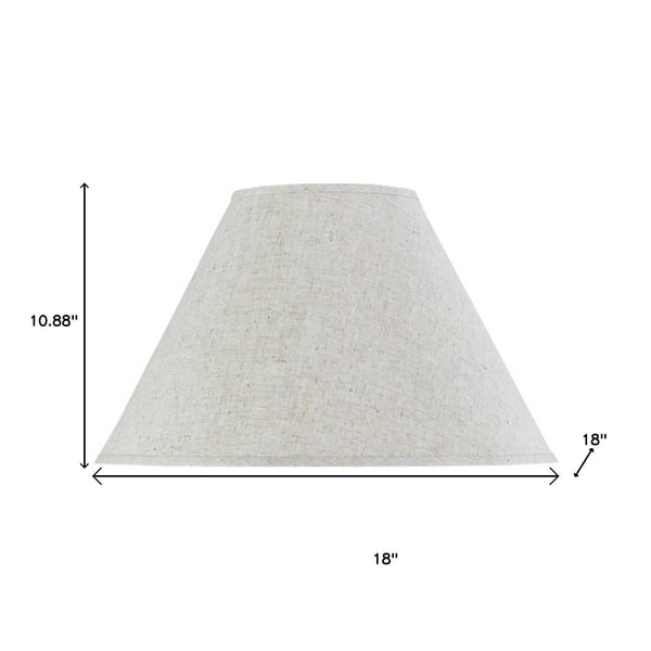 Light Brown Linen Plain Empire Lamp Shade Homeroots Lighting