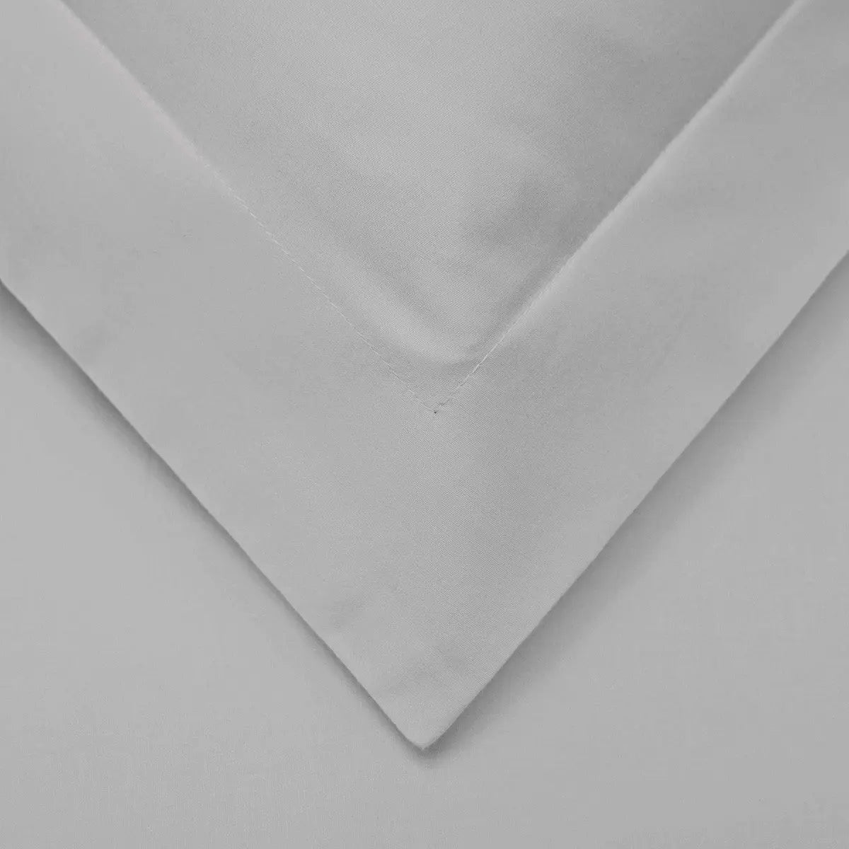 Light Gray King Cotton Blend 1000 Thread Count Washable Duvet Cover Set Homeroots Bed & Bath