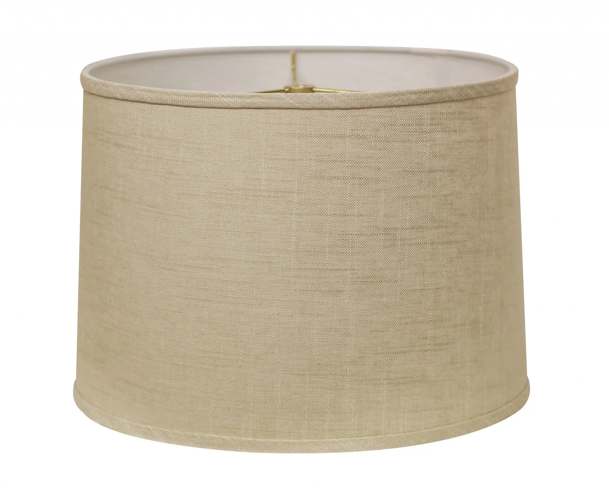 Light Yellow Linen Drum Lamp Shade Homeroots Lighting