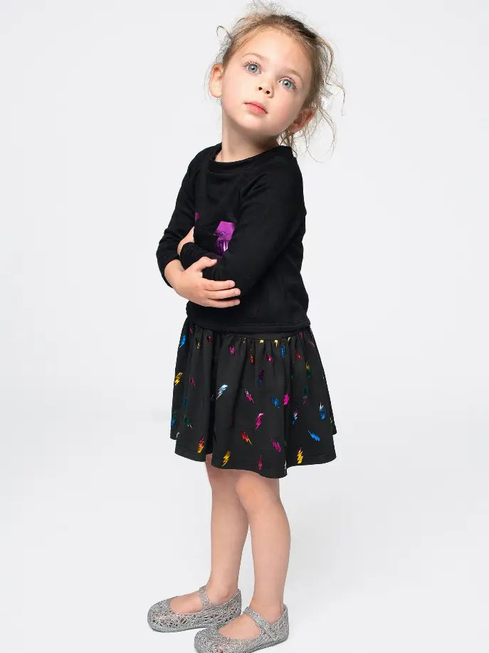 Lightning Smile 2 Piece Dress Set Little Mass