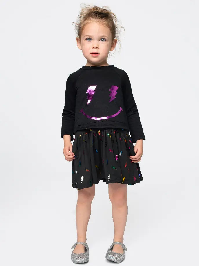 Lightning Smile 2 Piece Dress Set Little Mass