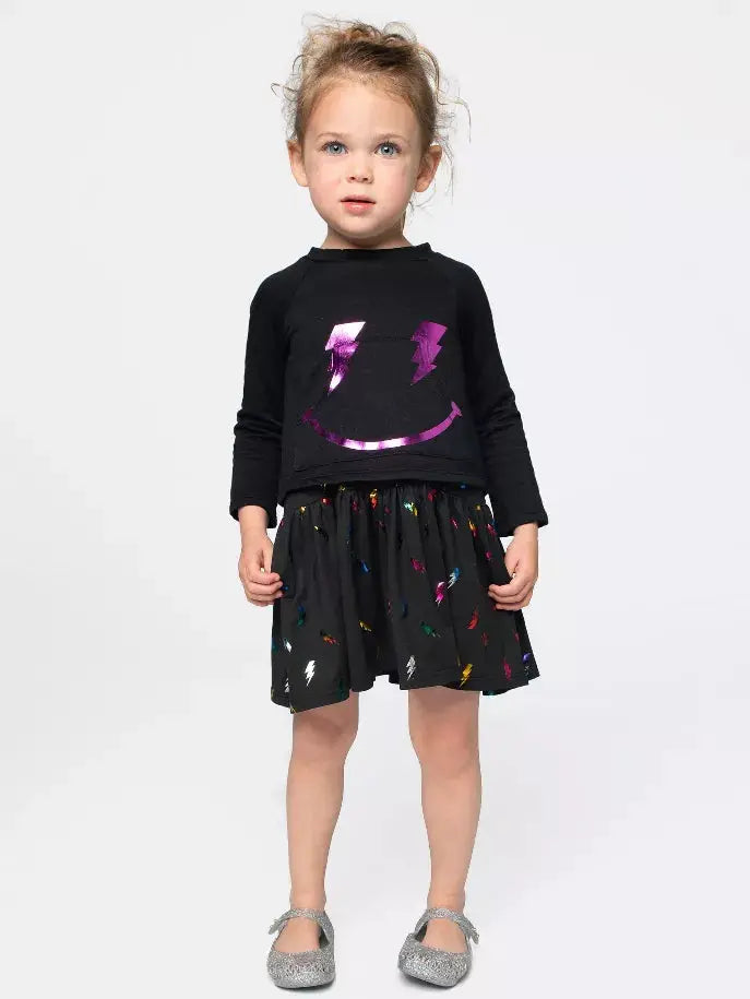 Lightning Smile 2 Piece Dress Set Little Mass