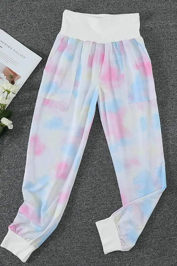 Lindon Patterned Pocket Slit Joggers Stay Warm in Style