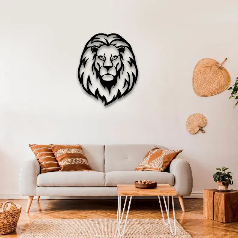 Lion Metal Wall Art Monique Store