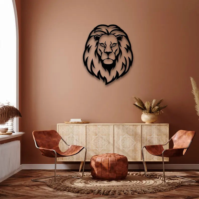 Lion Metal Wall Art Monique Store