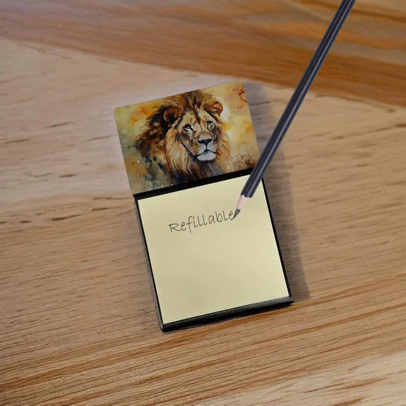 Lion Sticky Note Holder Caroline's Treasures