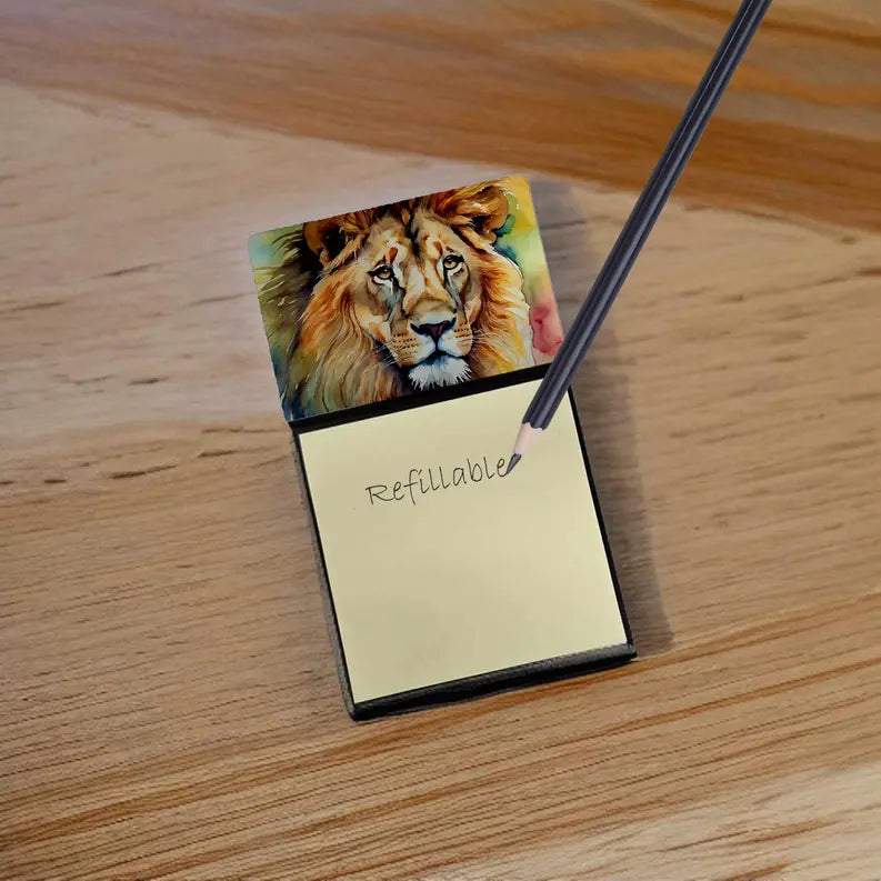 Lion Sticky Note Holder Caroline's Treasures