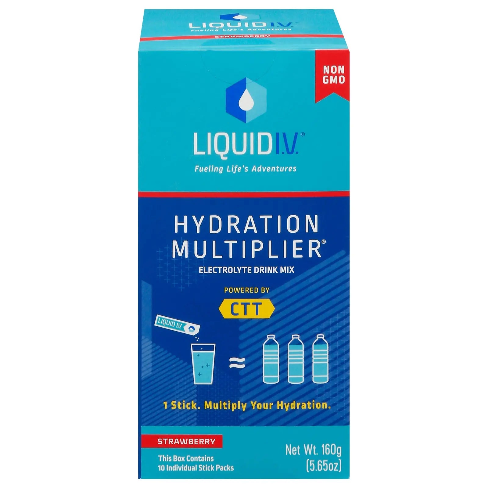 Liquid I.v. - Drink Mx Strawberry 10ct - 1 Each-5.65 Oz Liquid I.v.