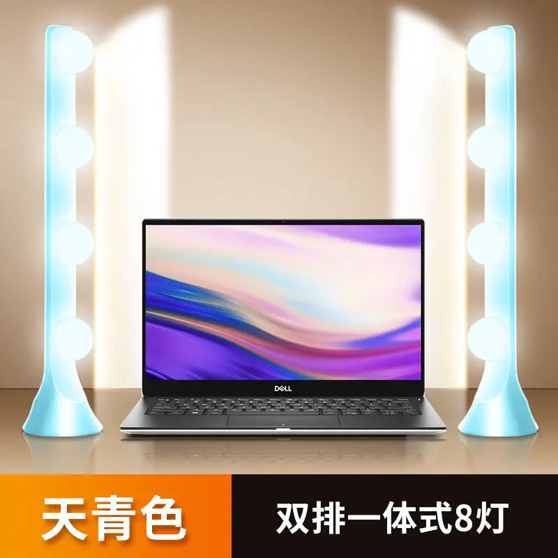 Live fill light anchor desktop makeup dedicated double row LED beauty skin rejuvenation professional live studio video background GreatEagleInc