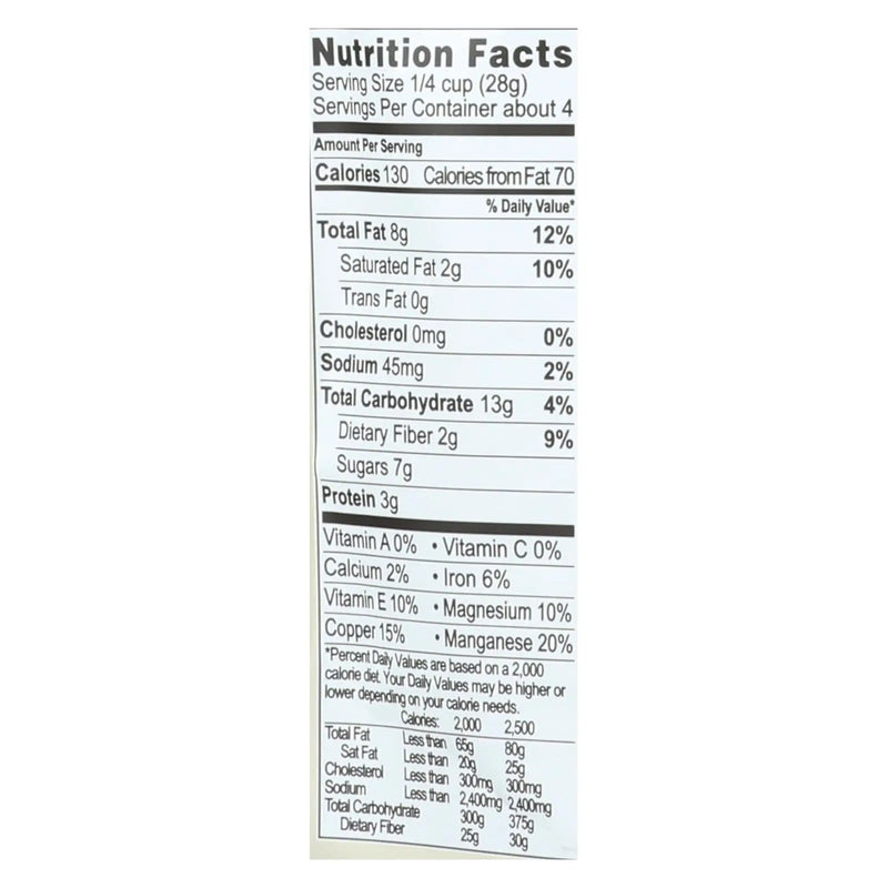 Living Intentions Nut Blend - Sprouted - Dark Cacao - Case Of 6 - 4 Oz Living Intentions