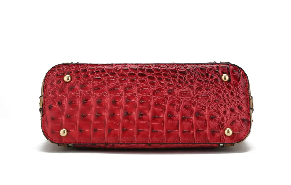 Lizza Croco Embossed Tote & Wallet Set MKF Colletion by Mia K.