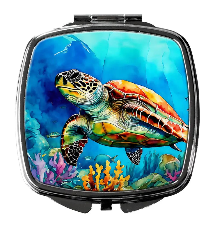 Loggerhead Sea Compact Mirror Caroline's Treasures