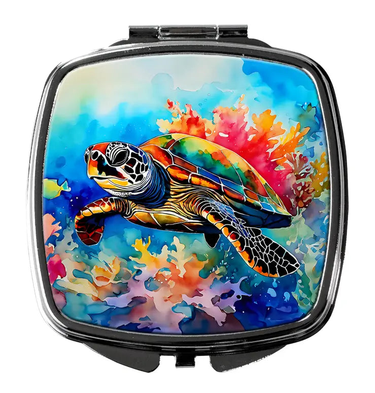 Loggerhead Sea Compact Mirror Caroline's Treasures