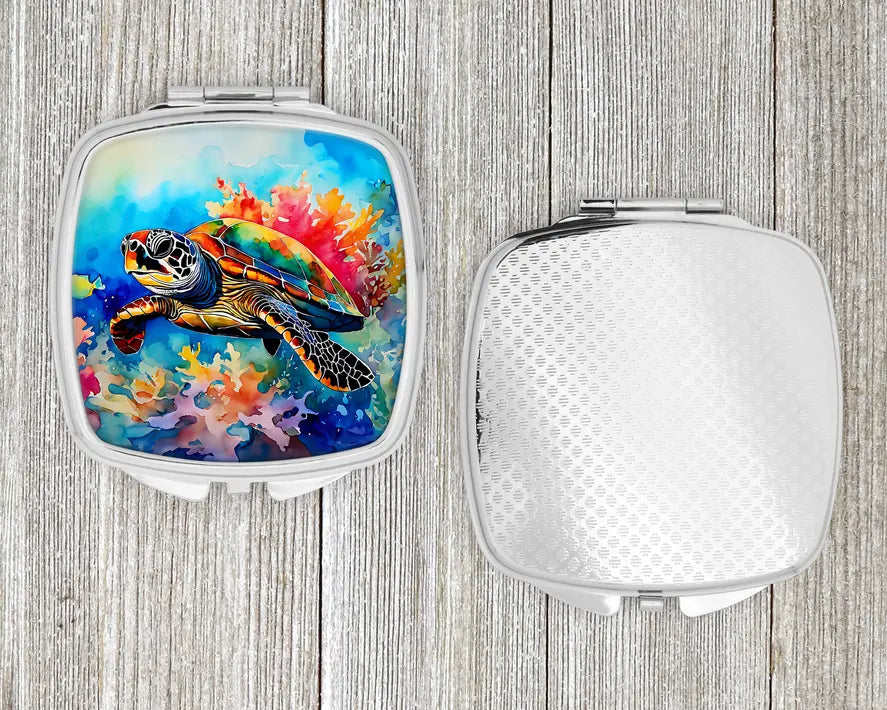 Loggerhead Sea Compact Mirror Caroline's Treasures