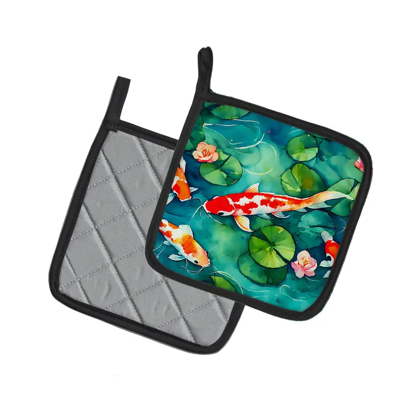 Loggerhead Sea Turtle Pair of Pot Holders Caroline's Treasures
