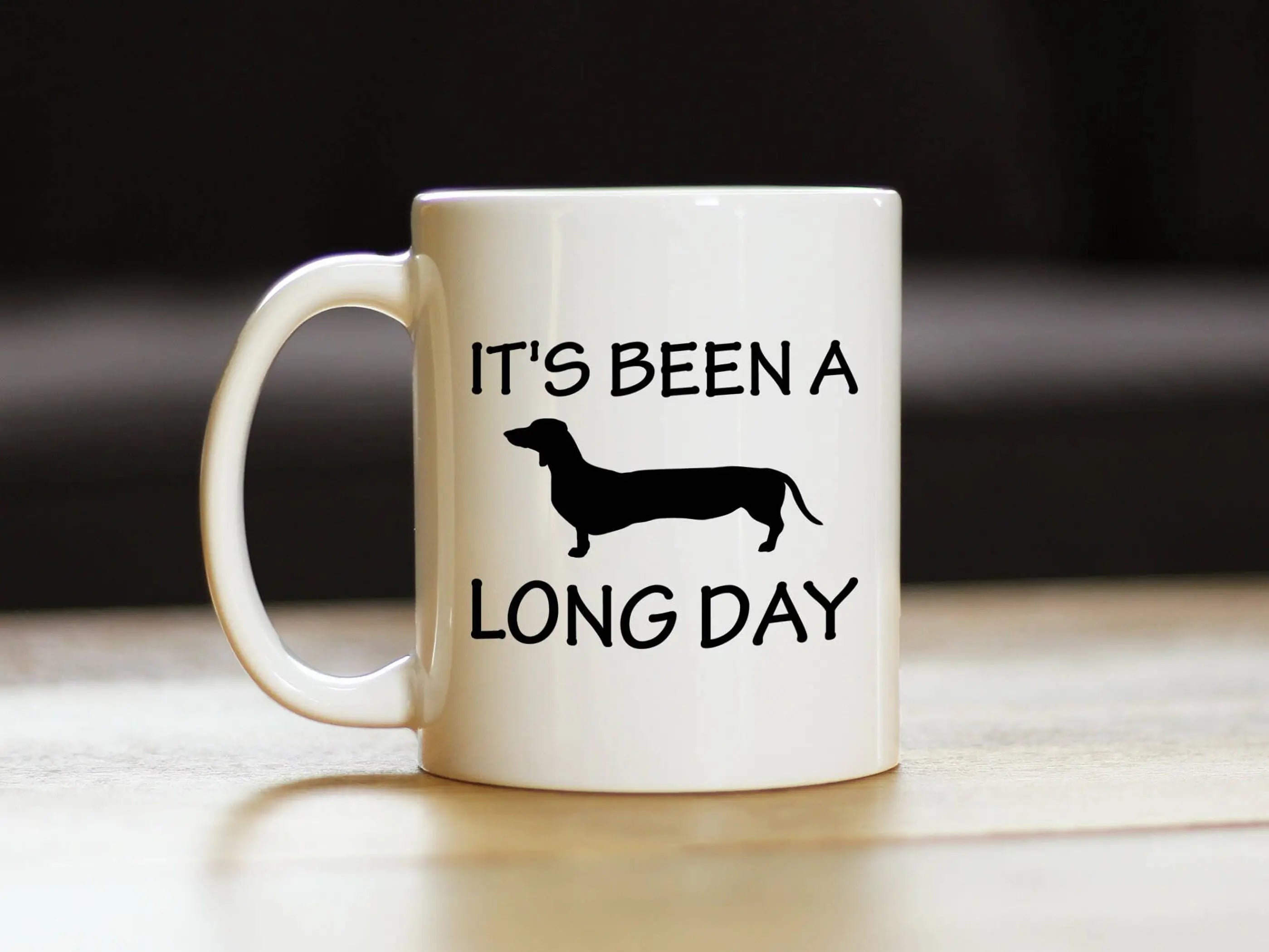 Long Day Coffee Mug - Dachshund Gifts and Decor Bevvee