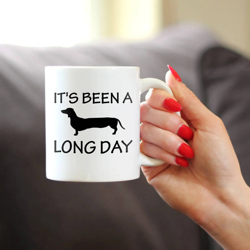 Long Day Coffee Mug - Dachshund Gifts and Decor Bevvee