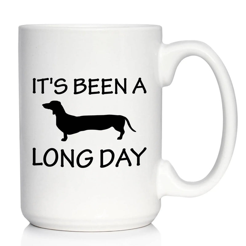 Long Day Coffee Mug - Dachshund Gifts and Decor Bevvee