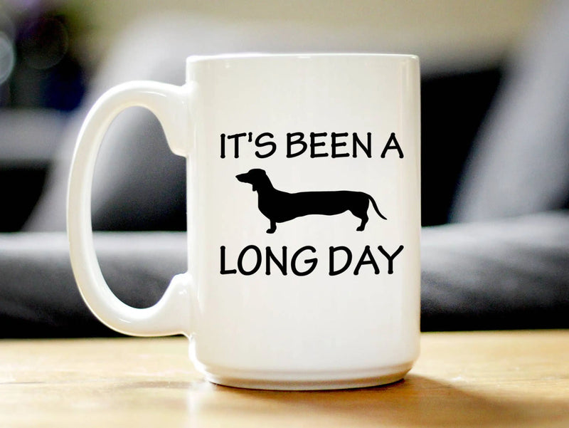 Long Day Coffee Mug - Dachshund Gifts and Decor Bevvee