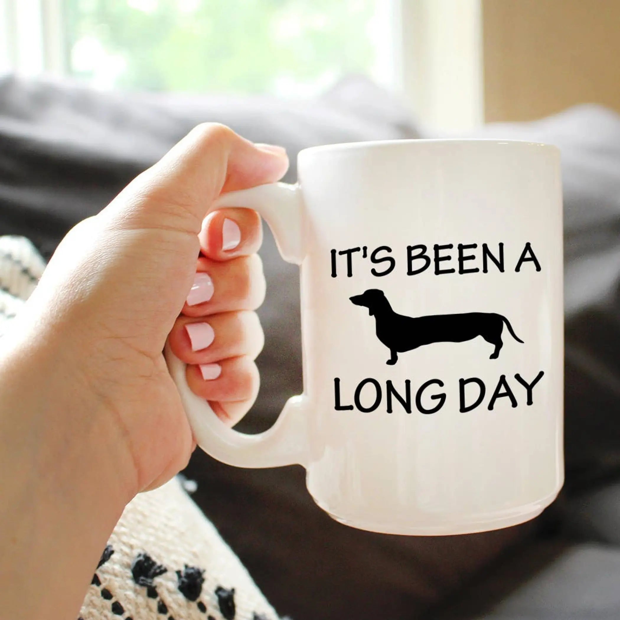 Long Day Coffee Mug - Dachshund Gifts and Decor Bevvee