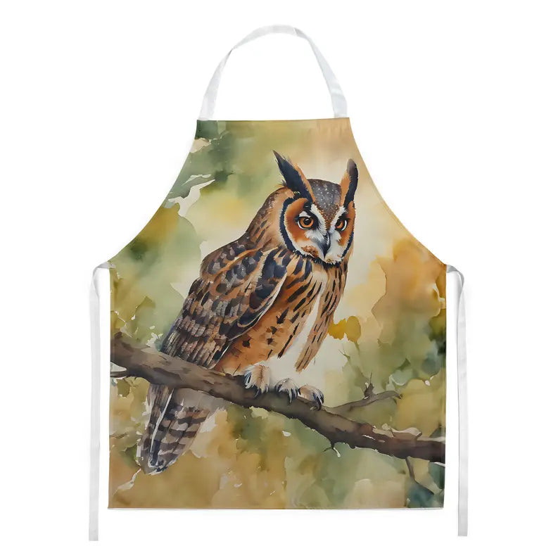 Long-Eared Owl Apron Caroline's Treasures