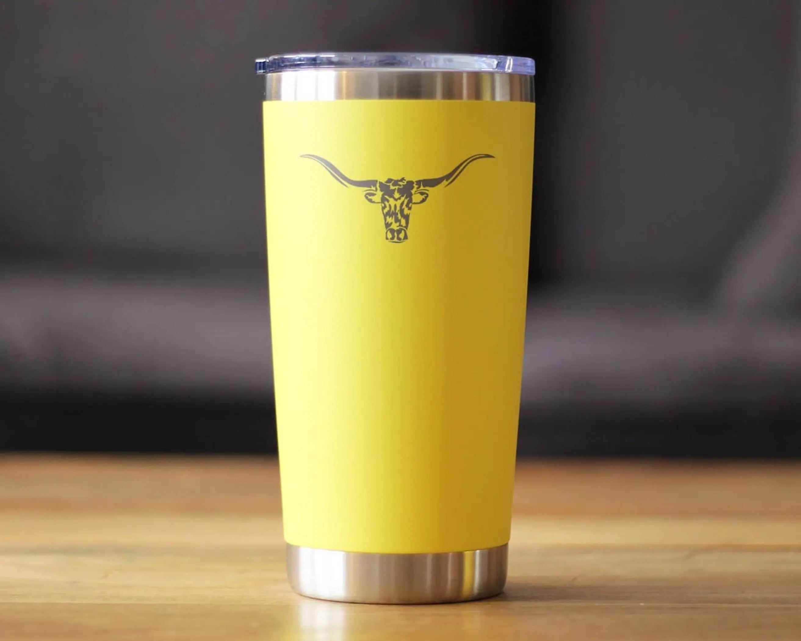 Longhorn Insulated Travel Tumbler - Longhorns Gifts Bevvee