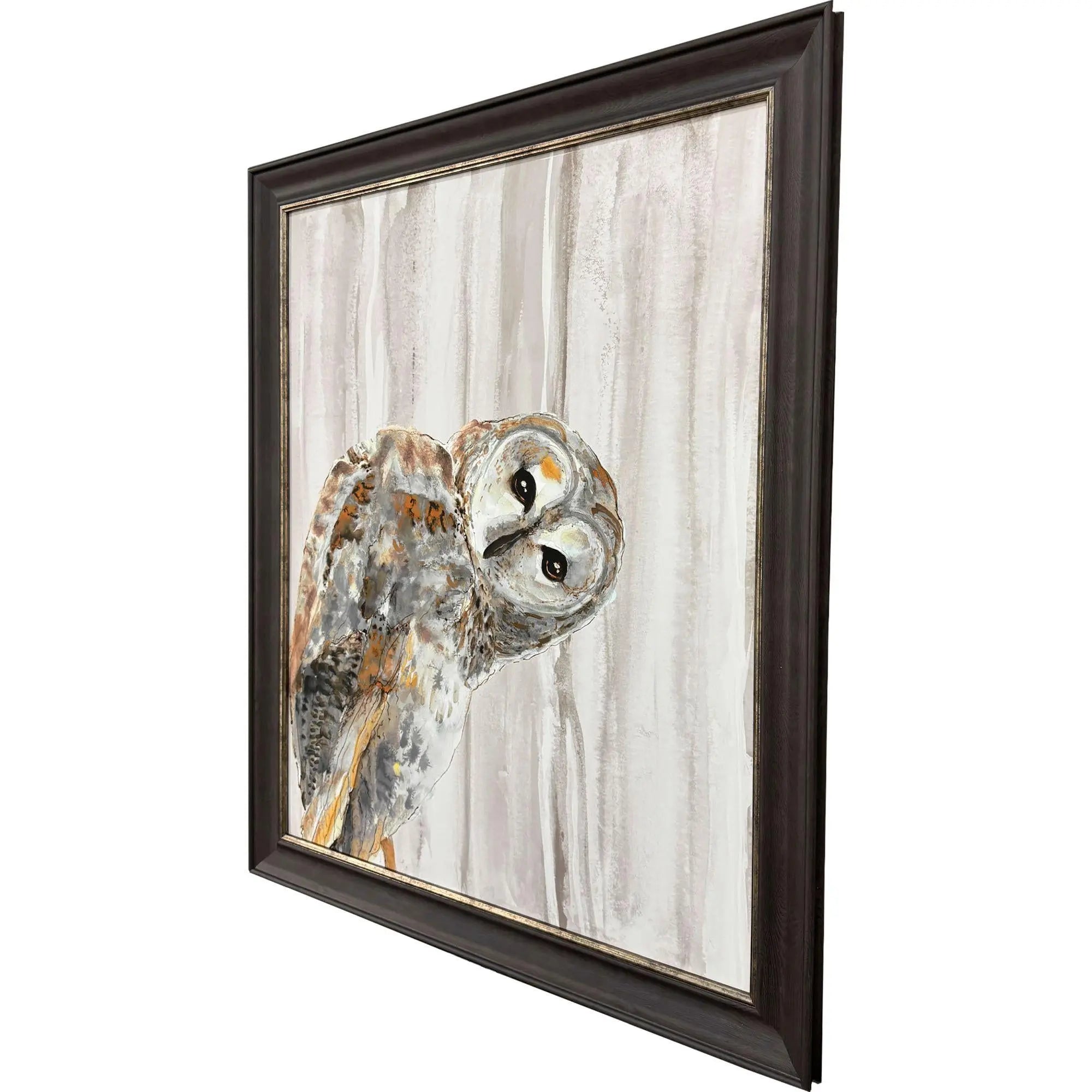 Looking! Brown Framed Wall Art Homeroots Home Decor
