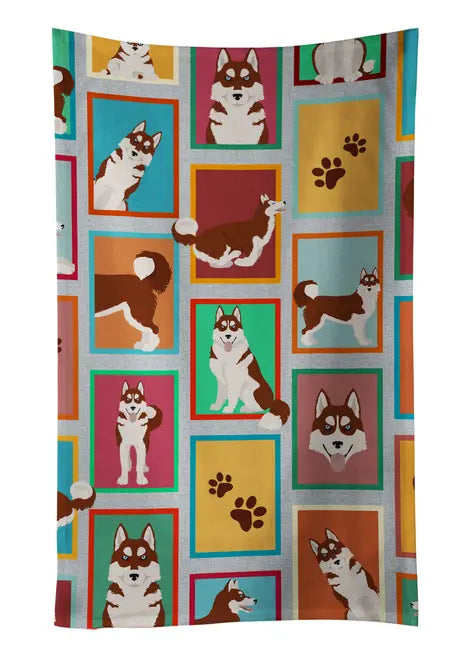 Lots of Liver English Springer Spaniel Pair of Pot Holders Caroline's Treasures