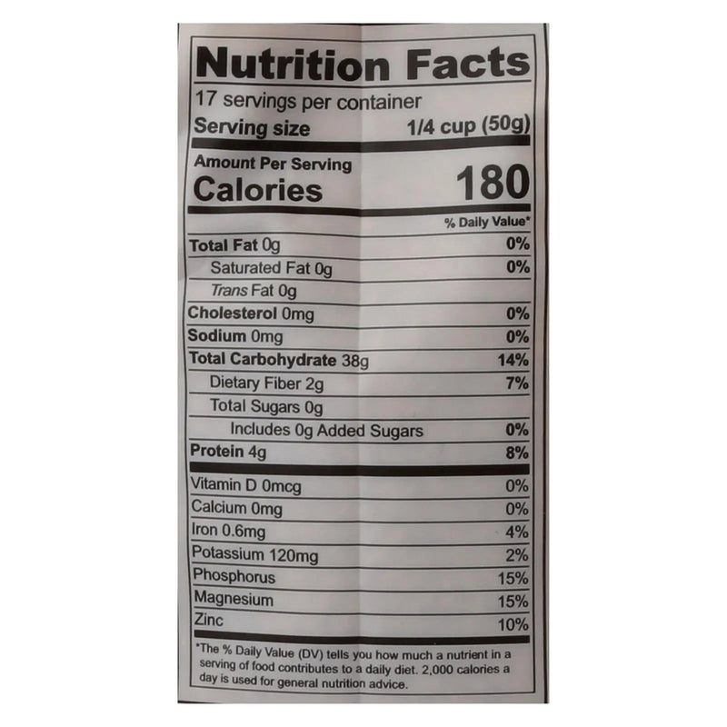 Lotus Foods Organic - Rice - Brown - Jasmine - Case Of 6 - 30 Oz Lotus Foods