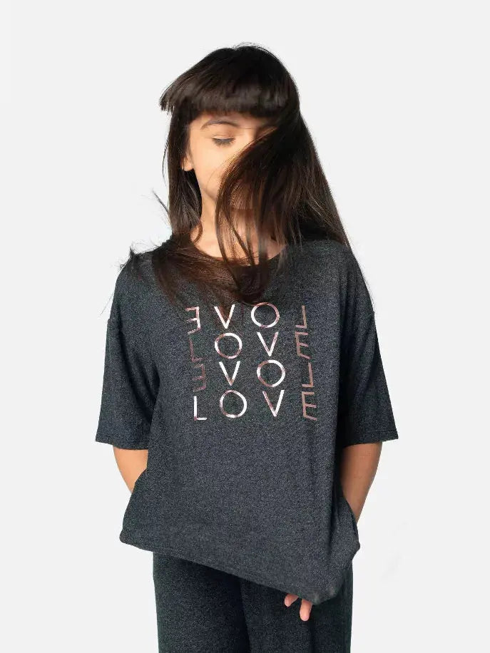 Love Boxy Tee Little Mass