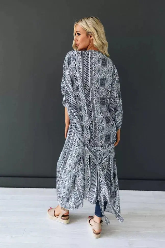 Love Freely Boho Kimono Stay Warm in Style