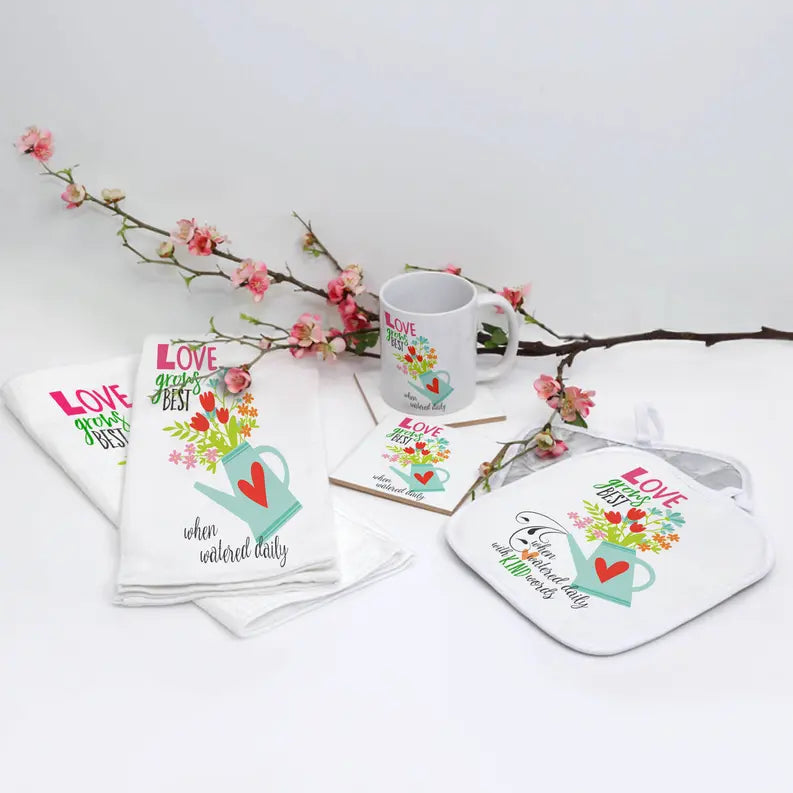 Love Grows Kitchen Sampler Package LIANE FRIED STUDIO