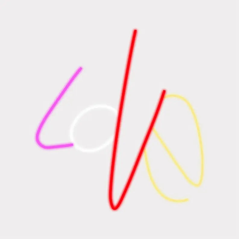 Love LED Neon Sign - Multi Color Cocus Pocus