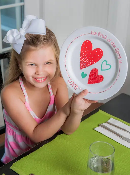 Love Plate Fruit-Full Kids